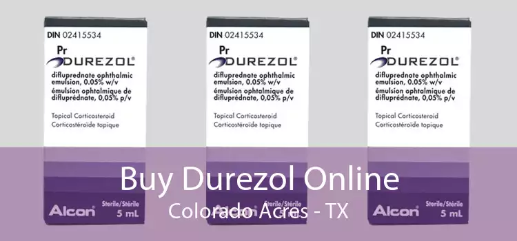 Buy Durezol Online Colorado Acres - TX